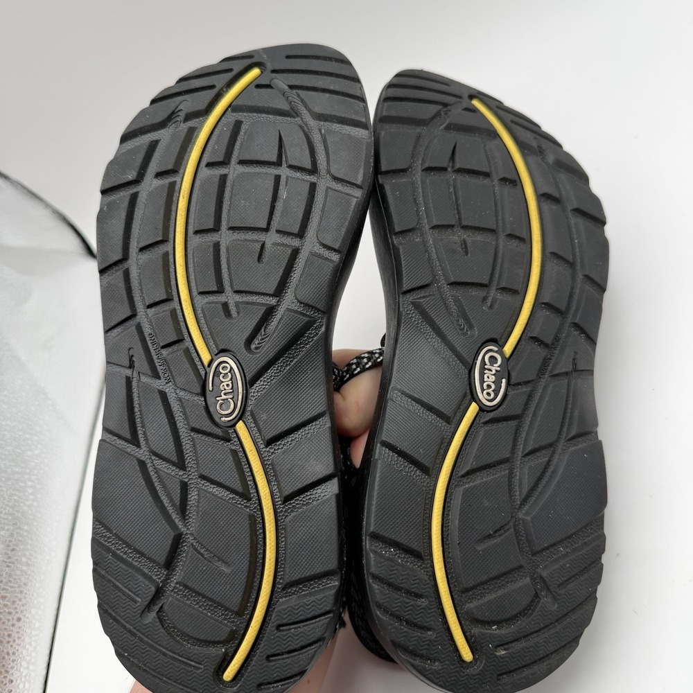 Chaco ZX/2 Classic Women's Sandals Sz 7 Black & White Toe Loop Hiking J106266 - Picture 7 of 9